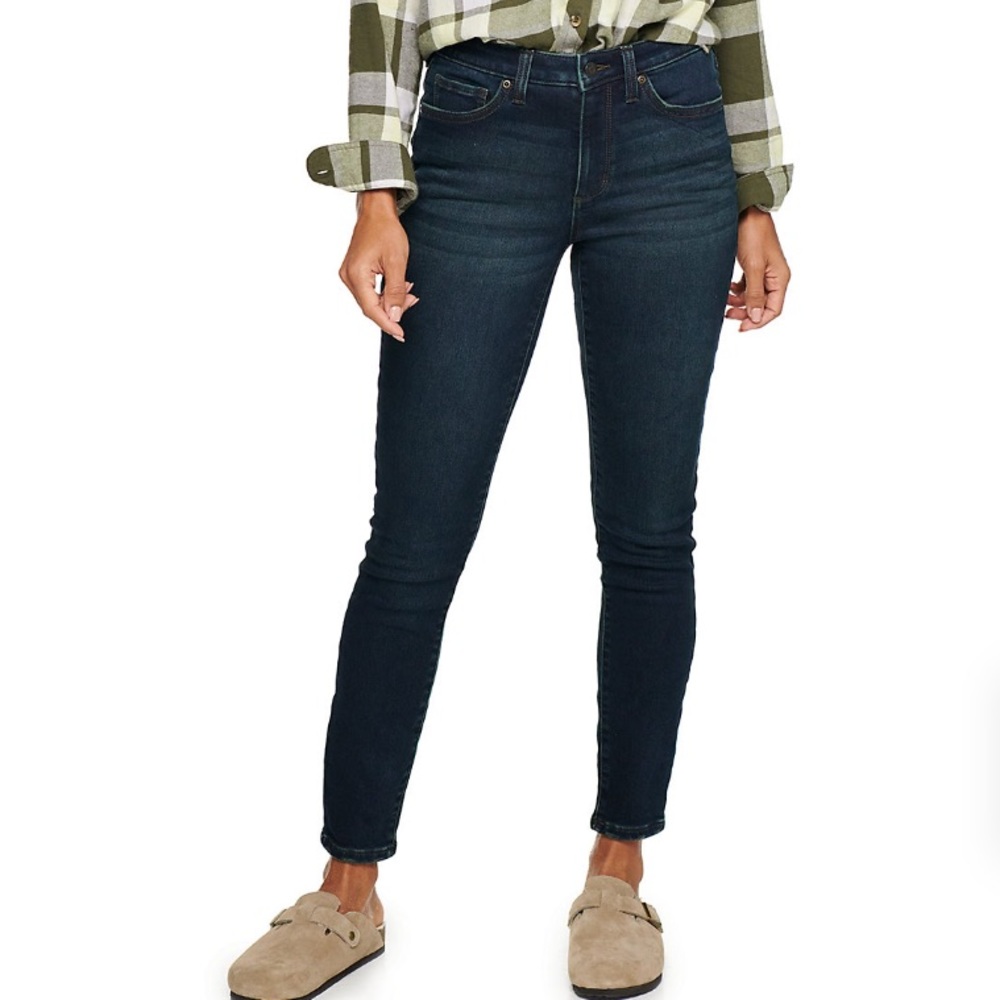 Sonoma High-Waisted Skinny Jeans Size 18